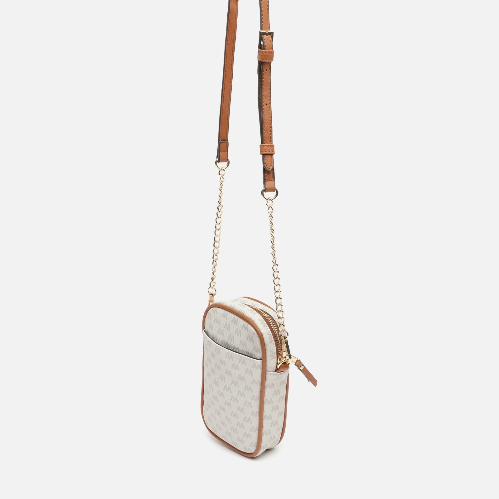 Sac bandoulière mini Monograms pour téléphone avec imprimé monogramme ED - Misako - Modalova