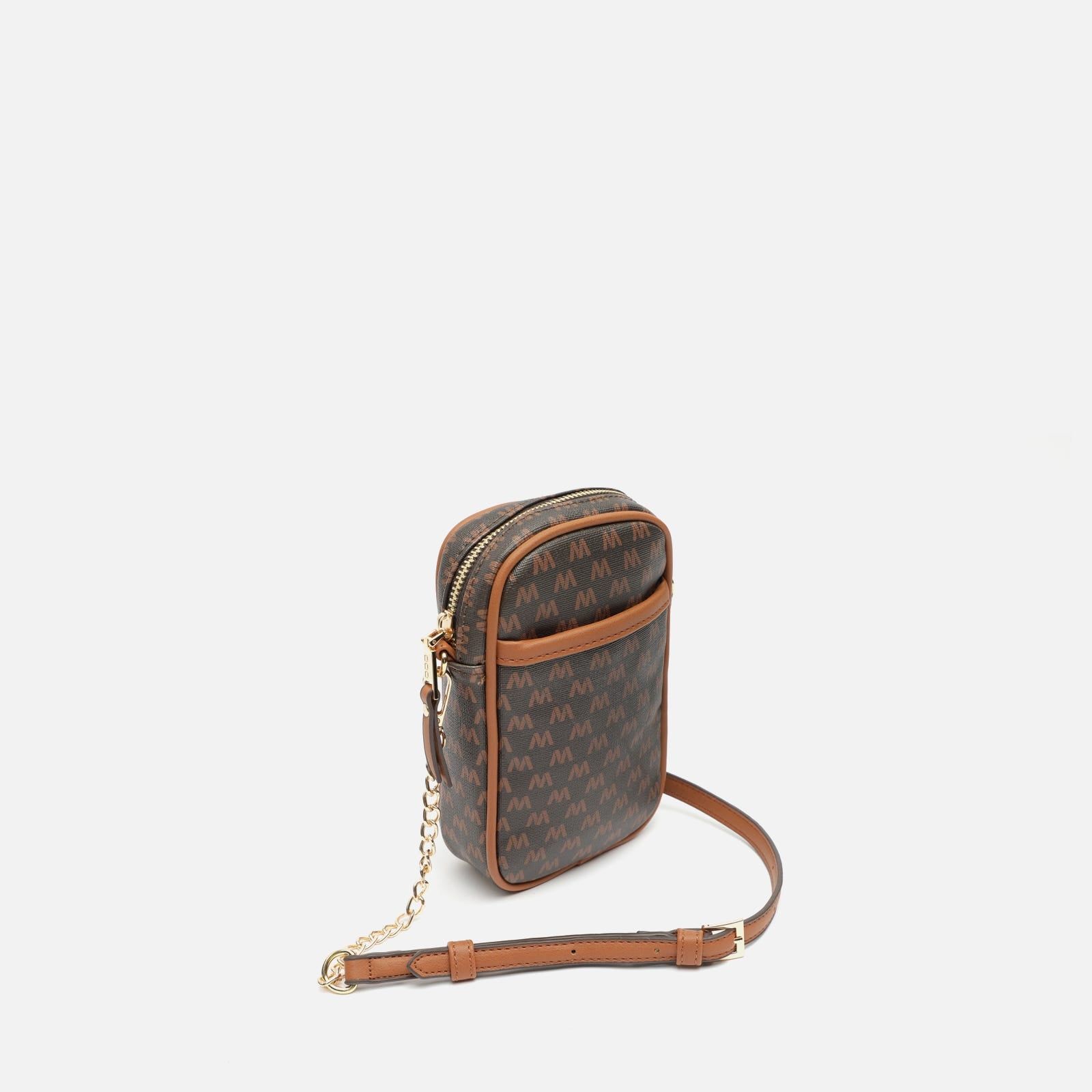 Sac bandoulière mini Monograms pour téléphone avec imprimé monogramme ED - Misako - Modalova