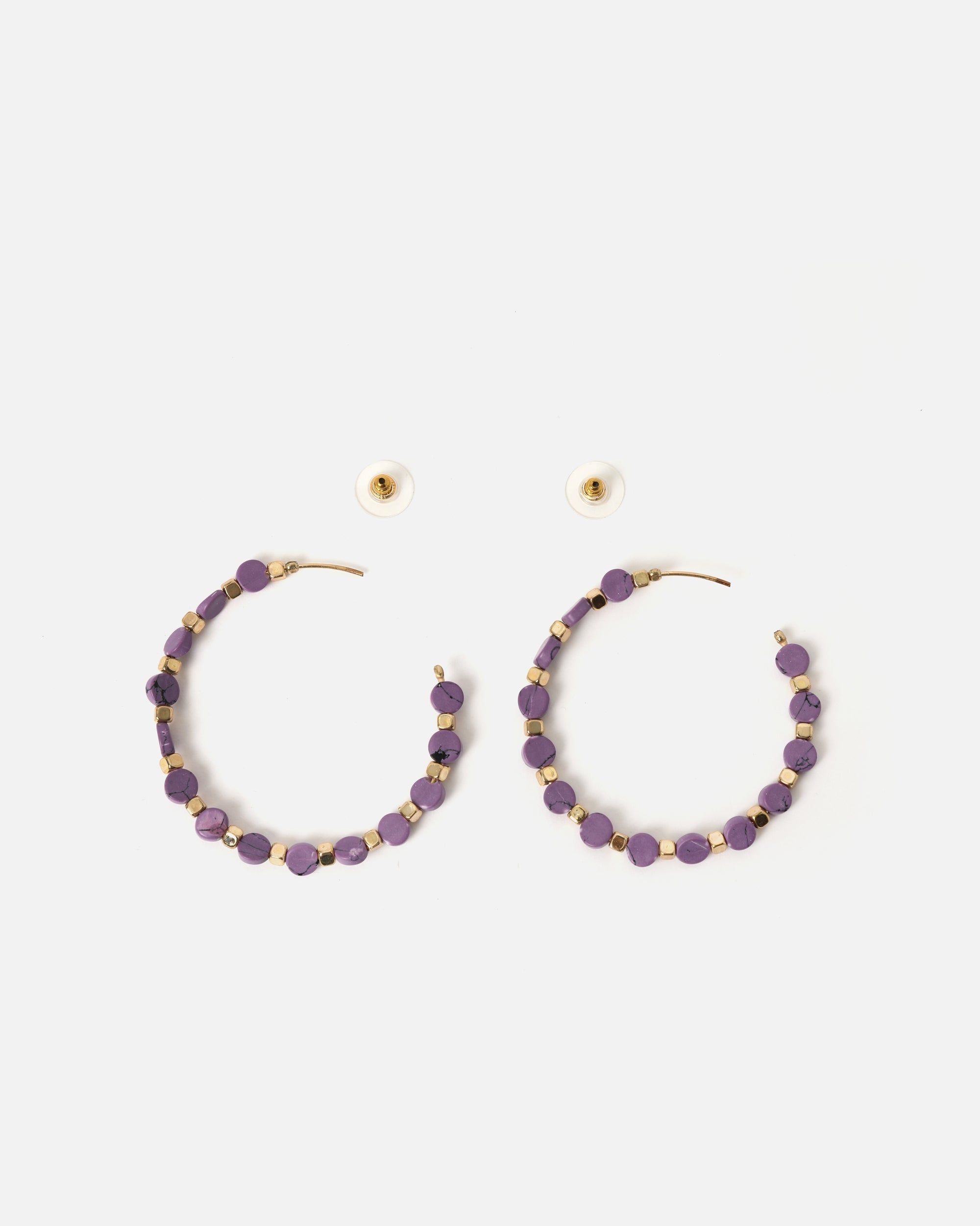 Kira boucle d'oreille avec perles - Misako - Modalova