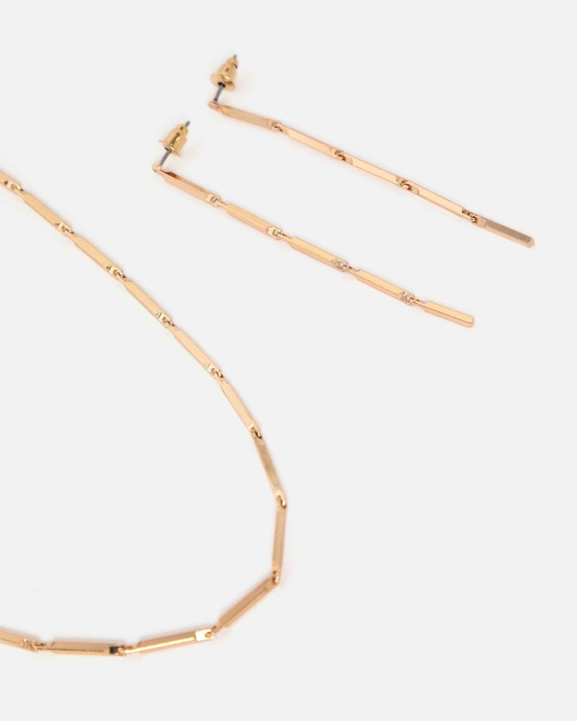 Fide ensemble collier et boucles d'oreilles - Misako - Modalova