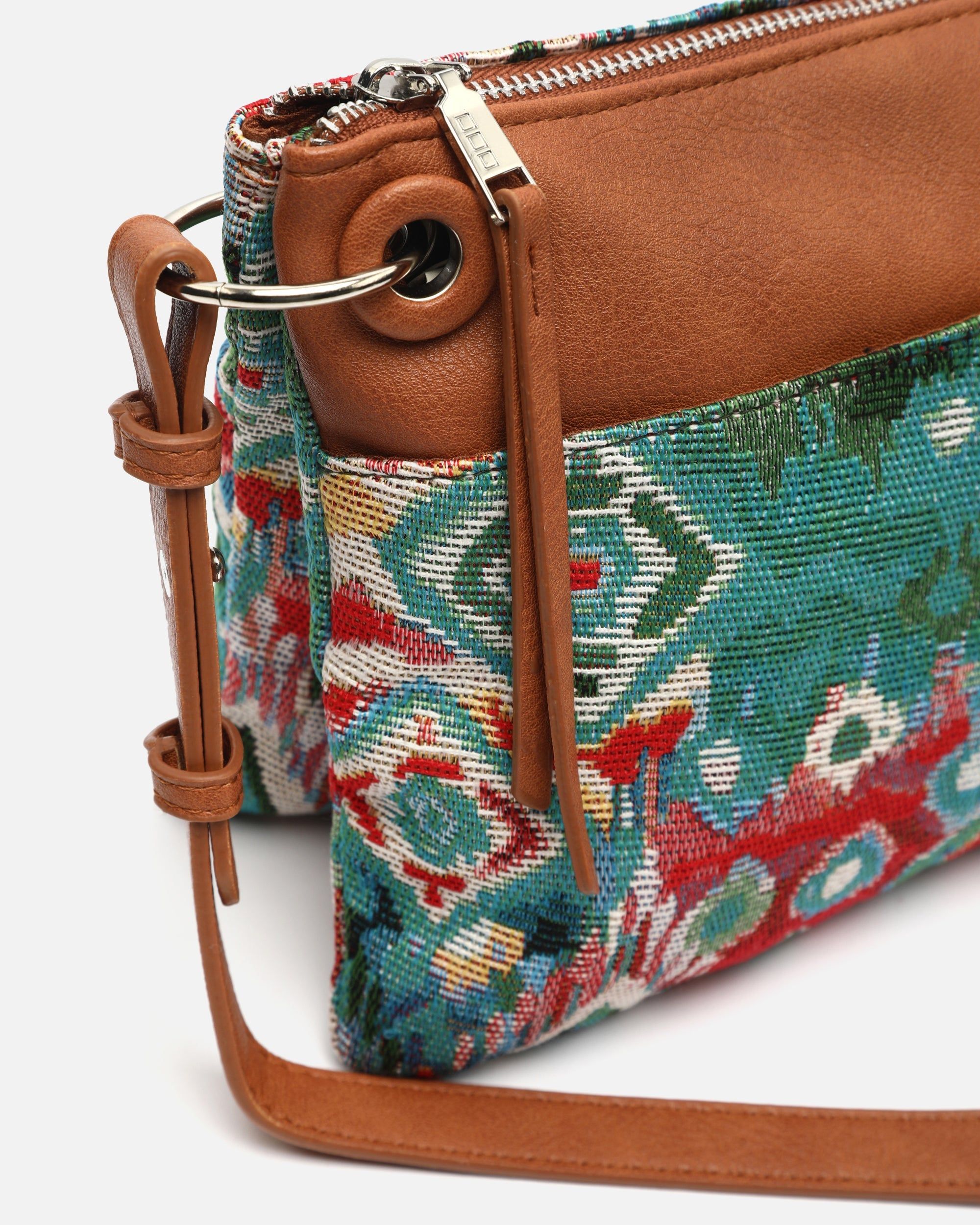 Zarias petit sac bandoulière avec imprimé jacquard - Misako - Modalova