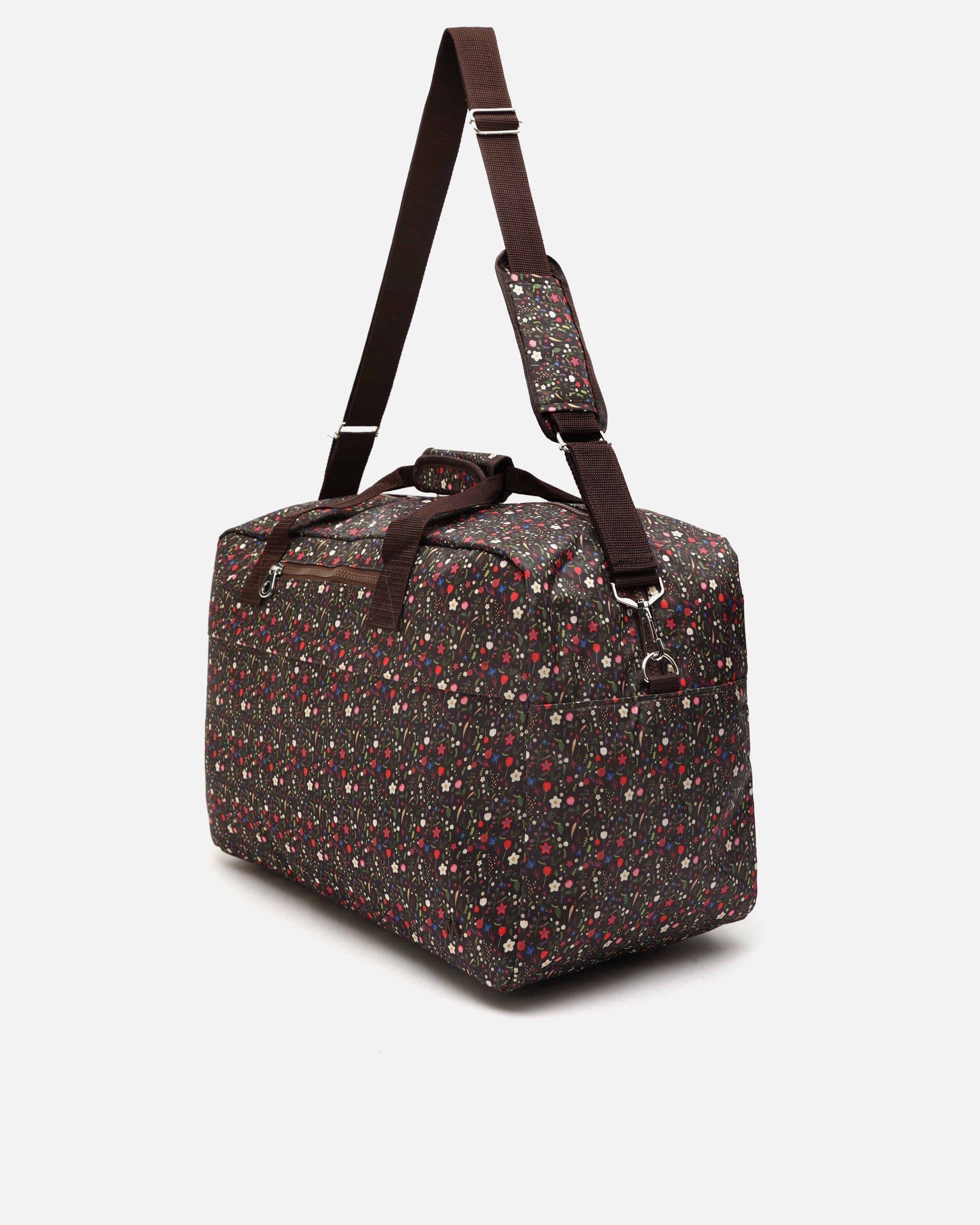 Sac de week-end Florma à imprimé avec bandoulière amovible - Misako - Modalova