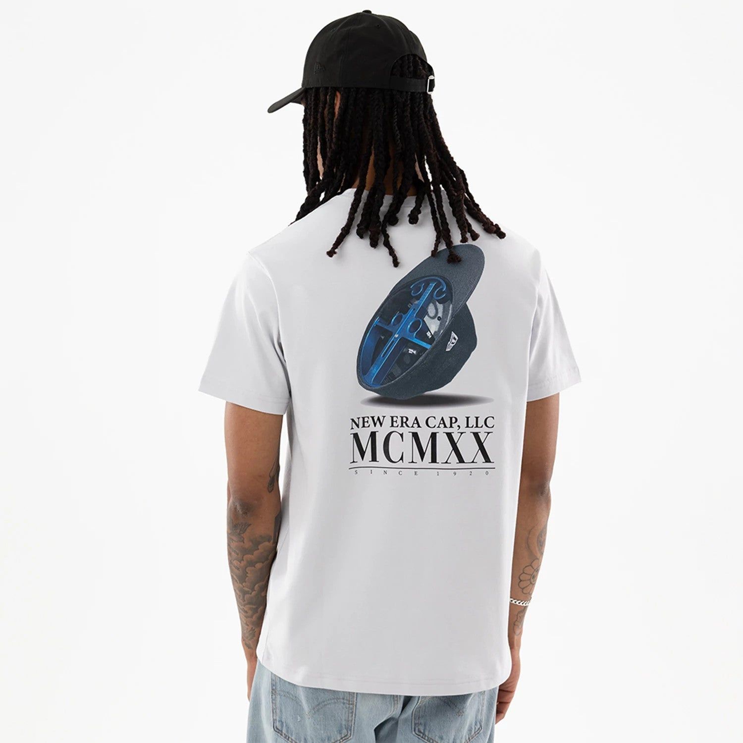 T-shirt New Era Heritage Blanc unisex - New Era Cap - Modalova
