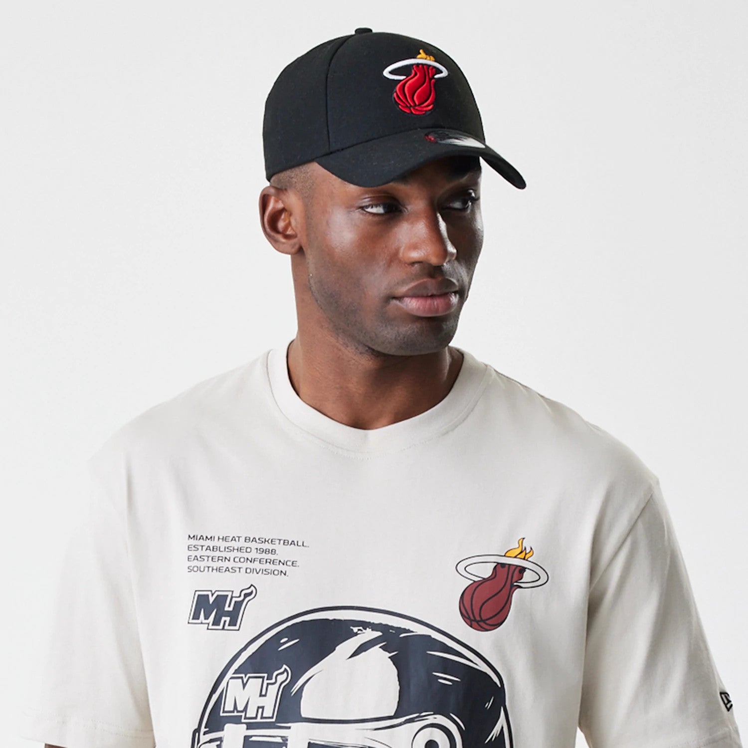 T-Shirt Miami Heat MLB Modern Driver Clair unisex - New Era Cap - Modalova