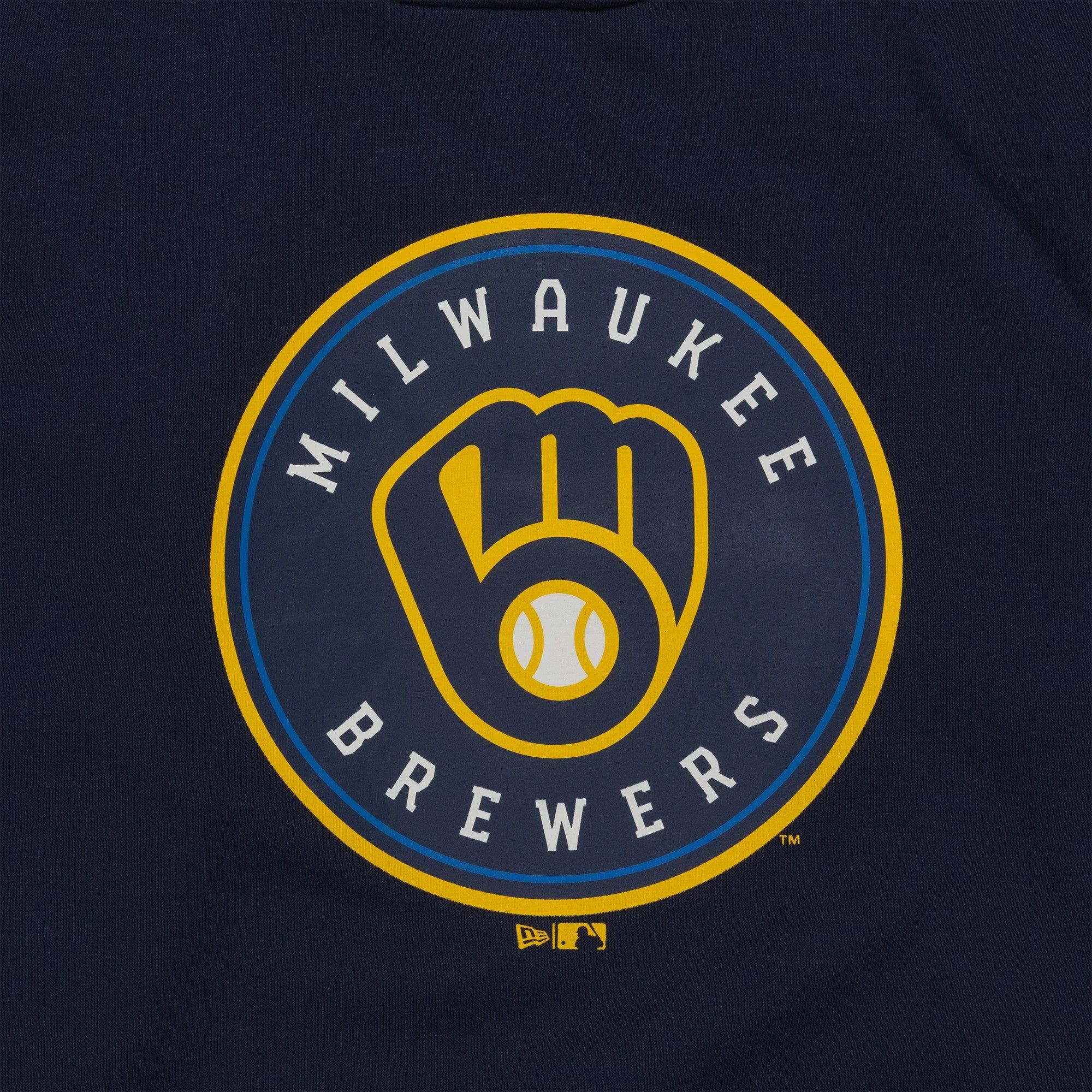 Sweat à Capuche Regular Milwaukee Brewers MLB unisex - New Era Cap - Modalova