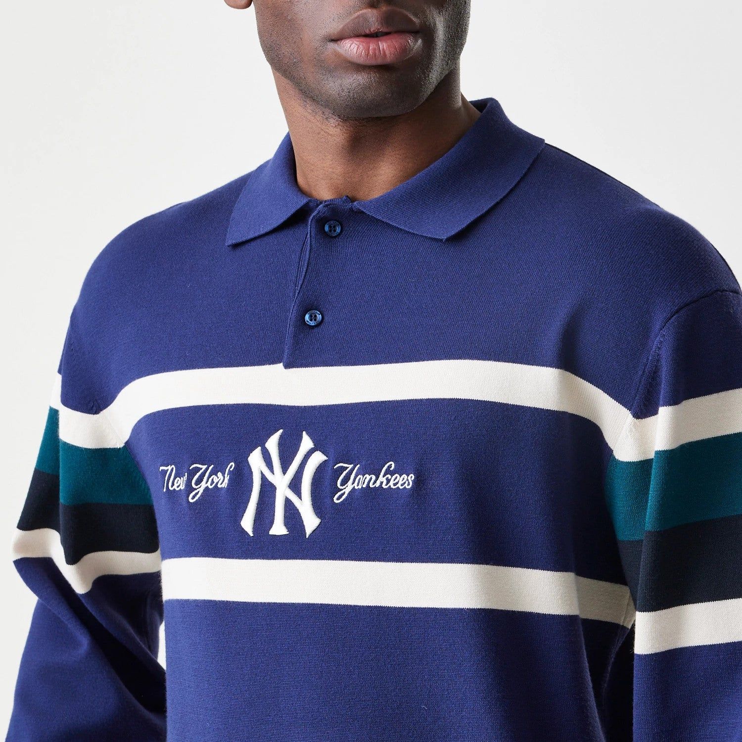 Polo de rugby New York Yankees MLB Bleu marine unisex - New Era Cap - Modalova