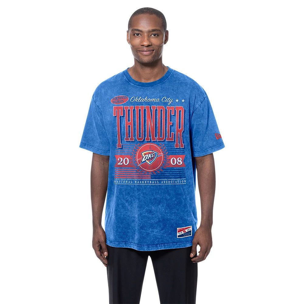 T-shirt Oklahoma City Thunder NBA Bleu unisex - New Era Cap - Modalova
