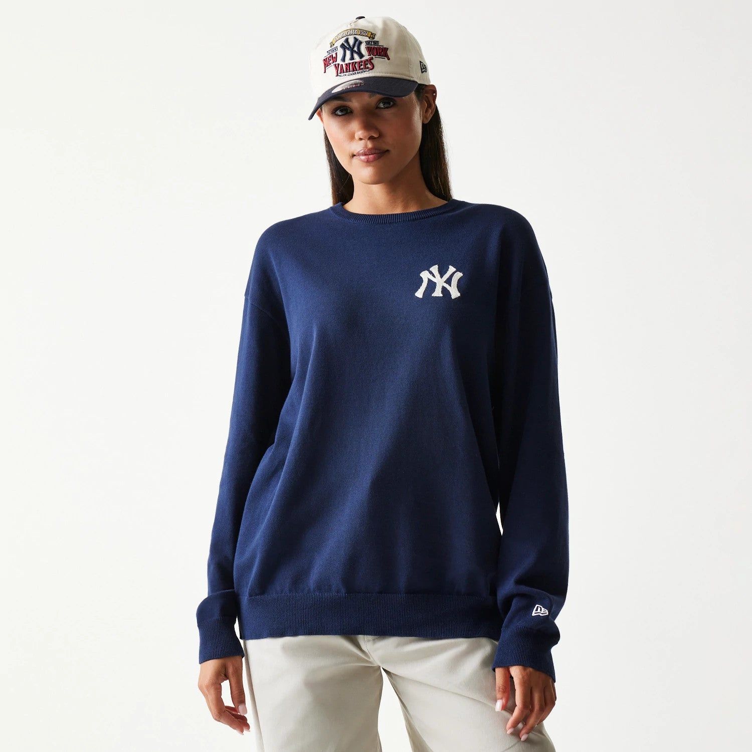 Pull en Maille New York Yankees MLB Essential Bleu marine unisex - New Era Cap - Modalova