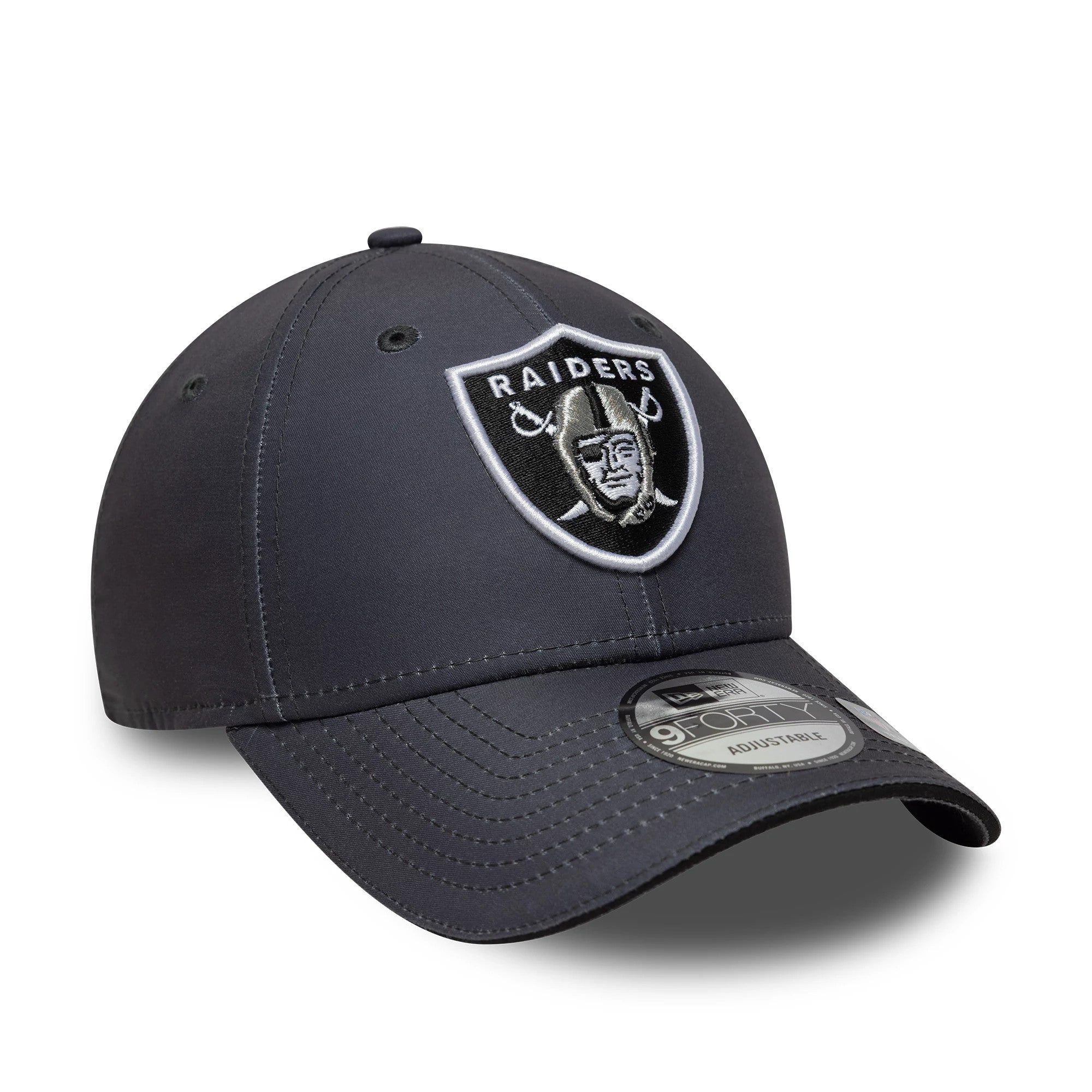 Casquette 9FORTY Adjustable Las Vegas Raiders NFL Microfibre Gris unisex - New Era Cap - Modalova