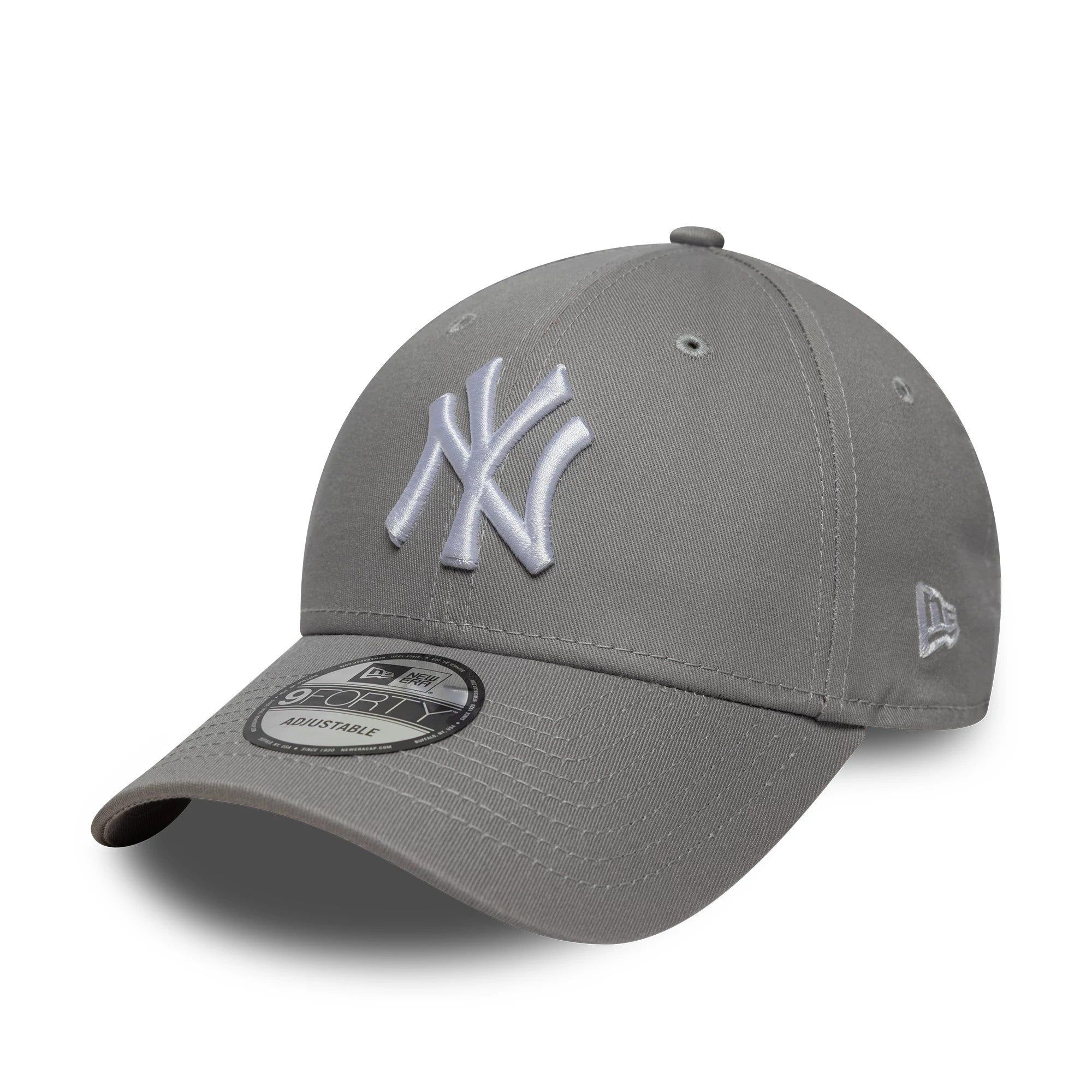 Casquette 9FORTY Adjustable New York Yankees MLB Side Patch Gris unisex - New Era Cap - Modalova