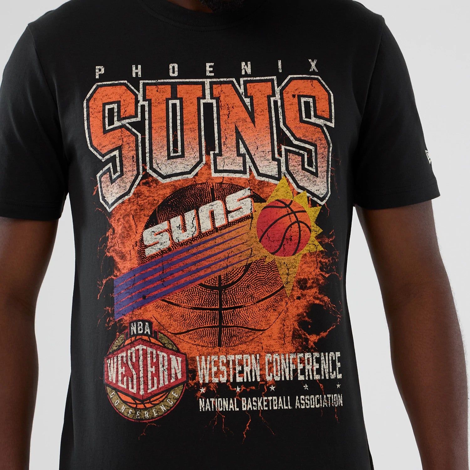 T-shirt Phoenix Suns NBA Hardwood Classic Noir unisex - New Era Cap - Modalova
