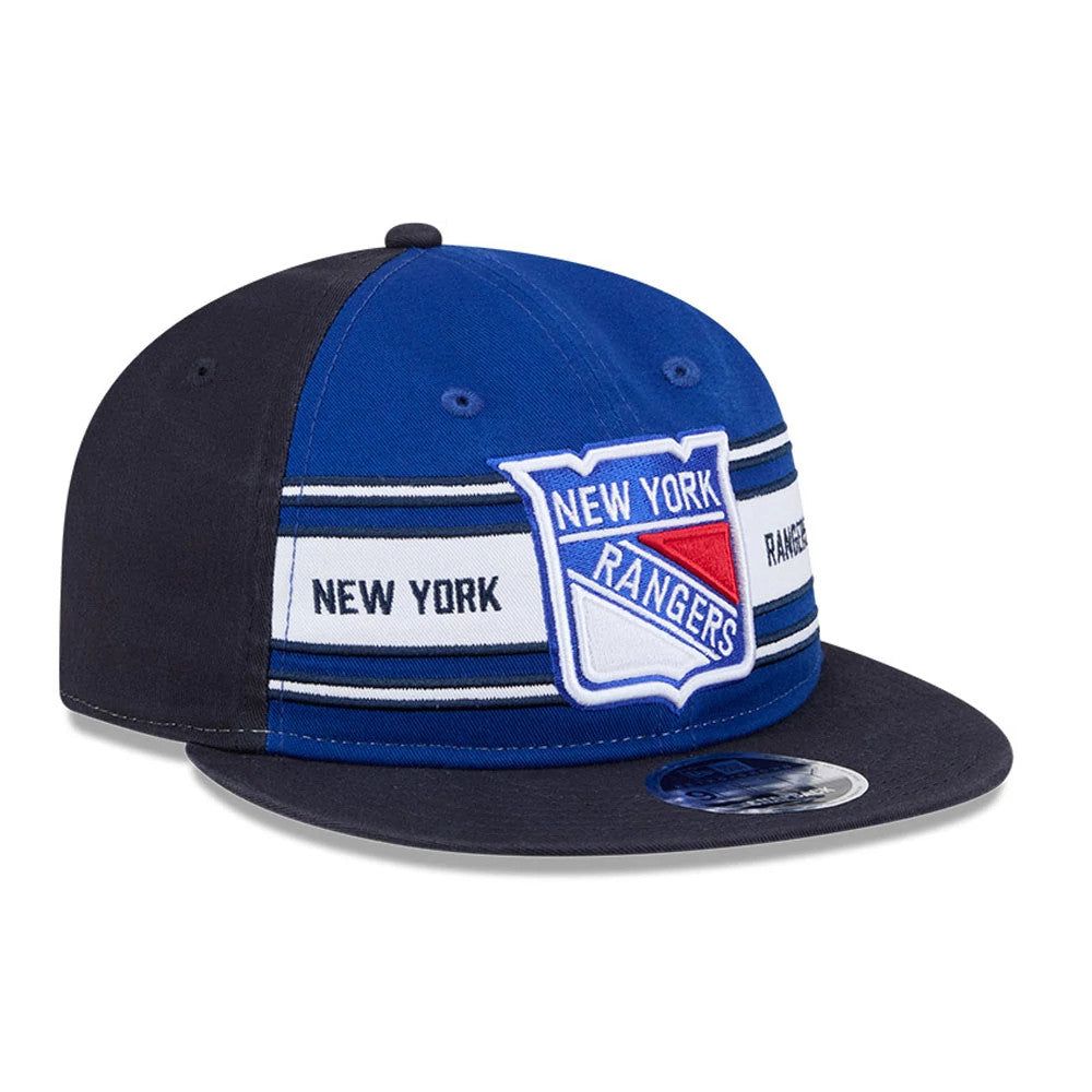 Casquette 9FIFTY Retro Crown New York Rangers NHL Team Stripes Bleu unisex - New Era Cap - Modalova