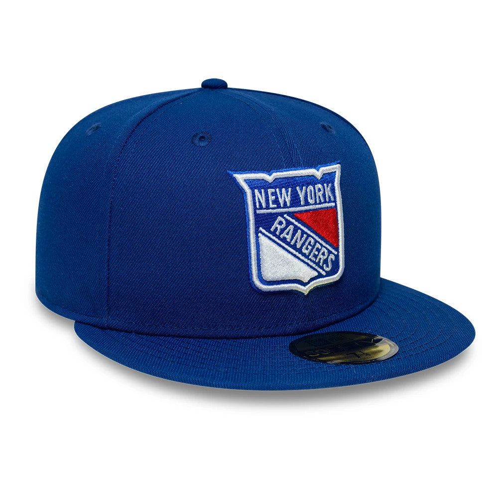 Casquette 59FIFTY Fitted Basic New York Rangers NHL Bleu unisex - New Era Cap - Modalova