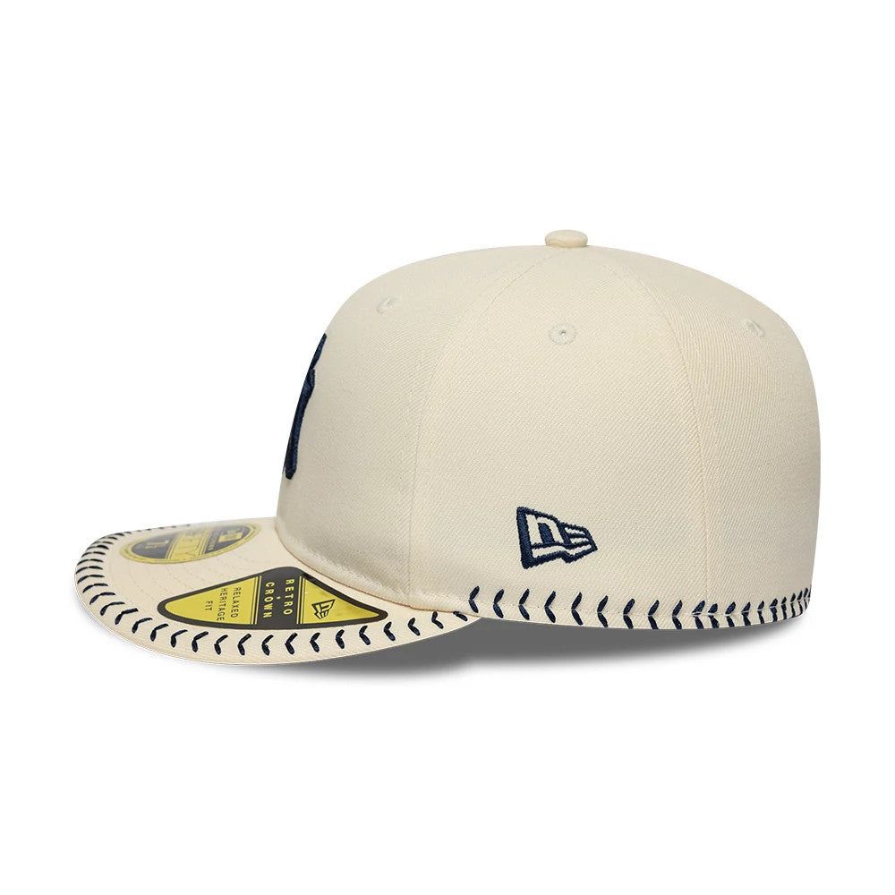 Casquette 59FIFTY Fitted Retro Crown Baseball Stitch New York Yankees unisex - New Era Cap - Modalova