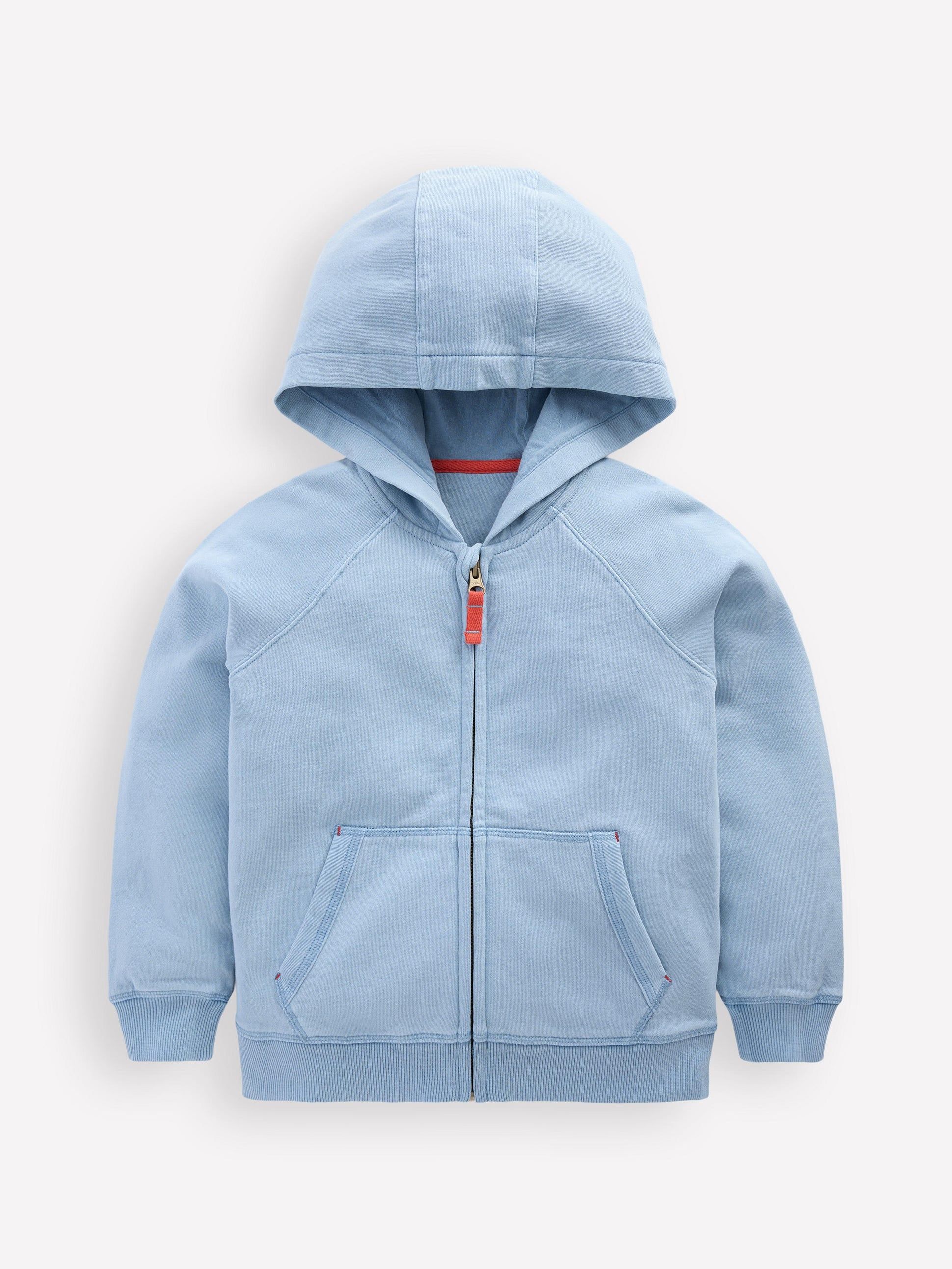 Sweat à capuche zippé et teint en pièce-Multi Spring Meadow - Boden - Modalova