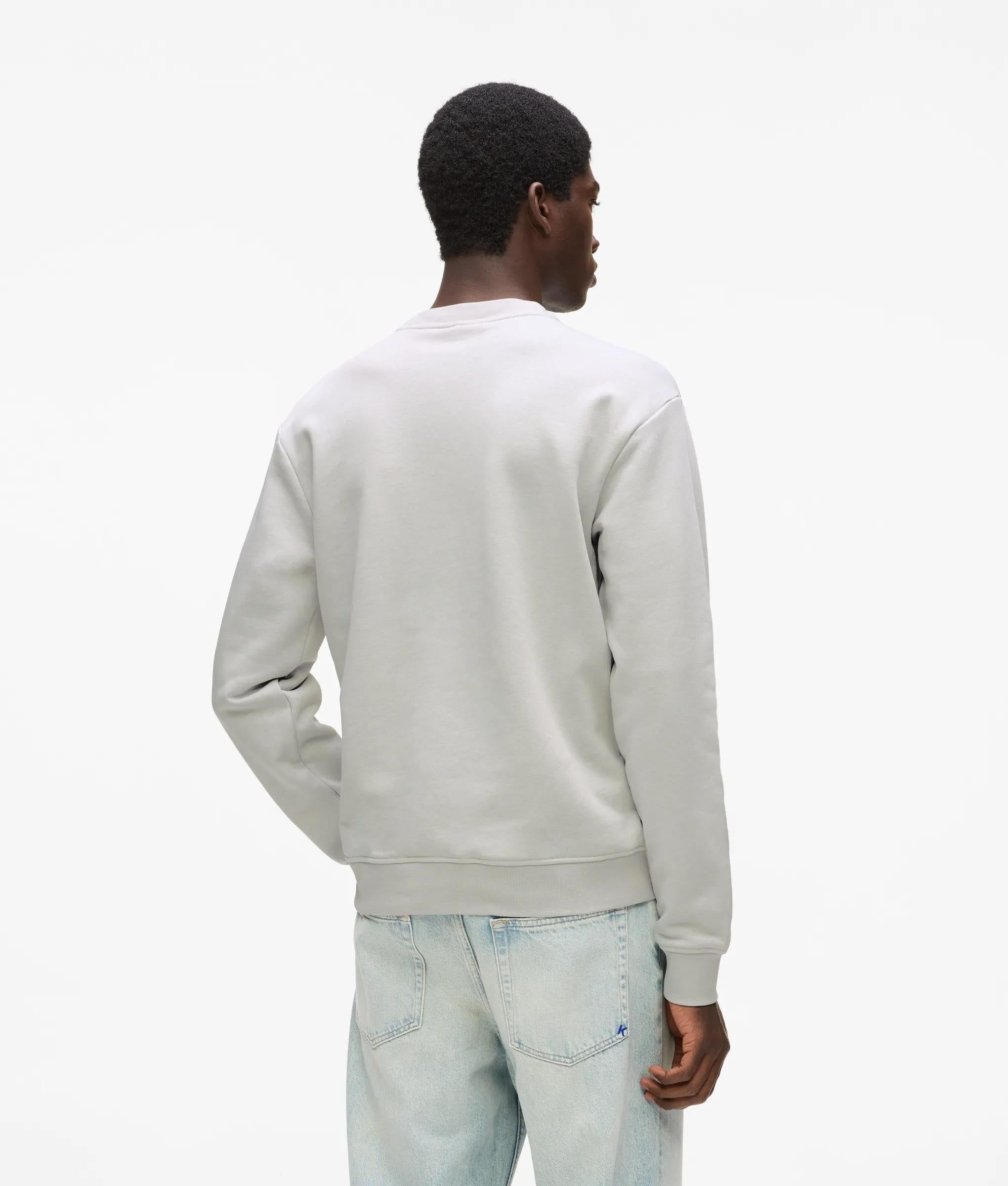 Sweat-shirt Avec Écusson Monogram, , Puce Électronique, Taille: Xs - KL Jeans - Modalova