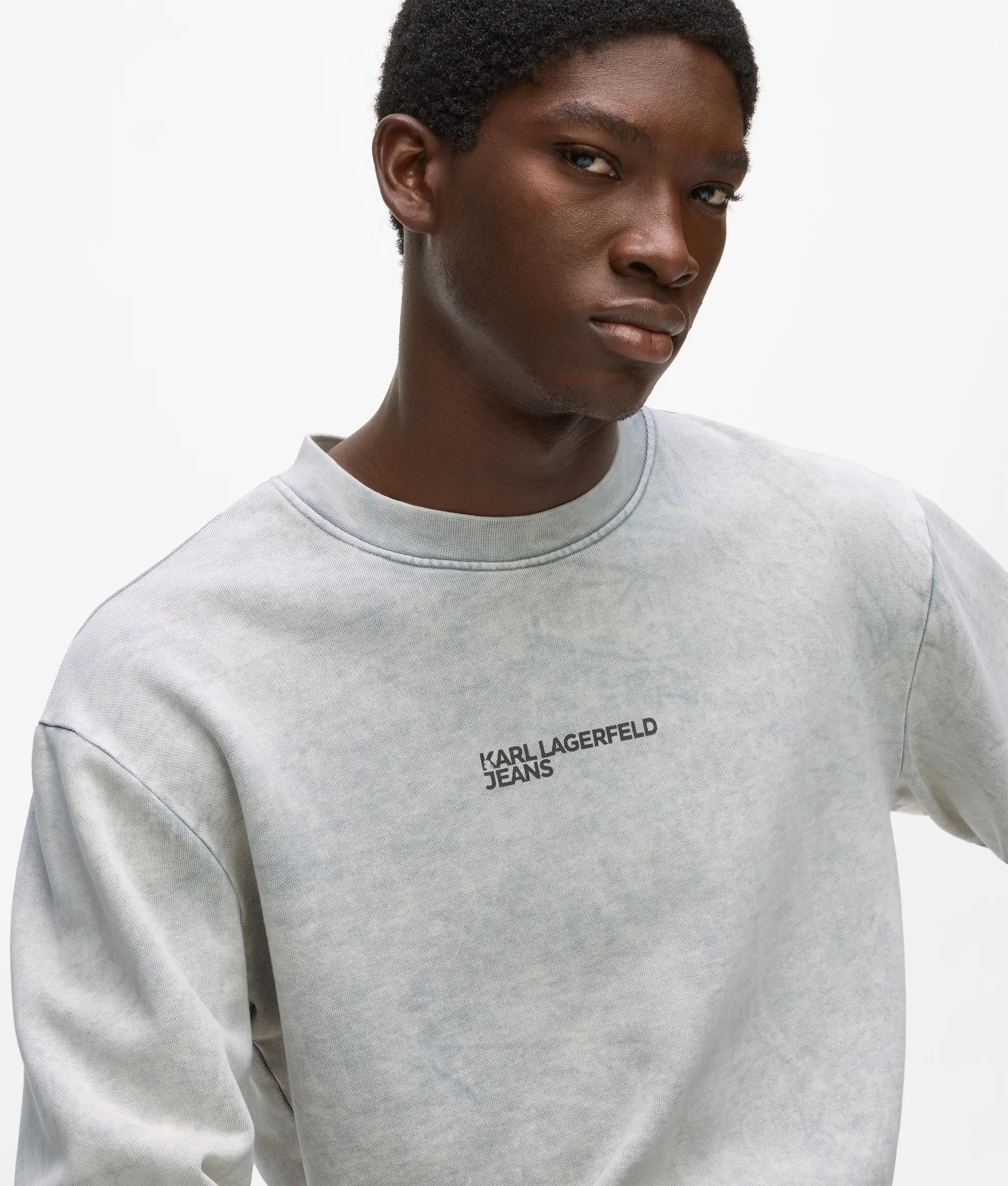 Sweat-shirt Classique Délavé, , Puce Électronique, Taille: Xs - KL Jeans - Modalova