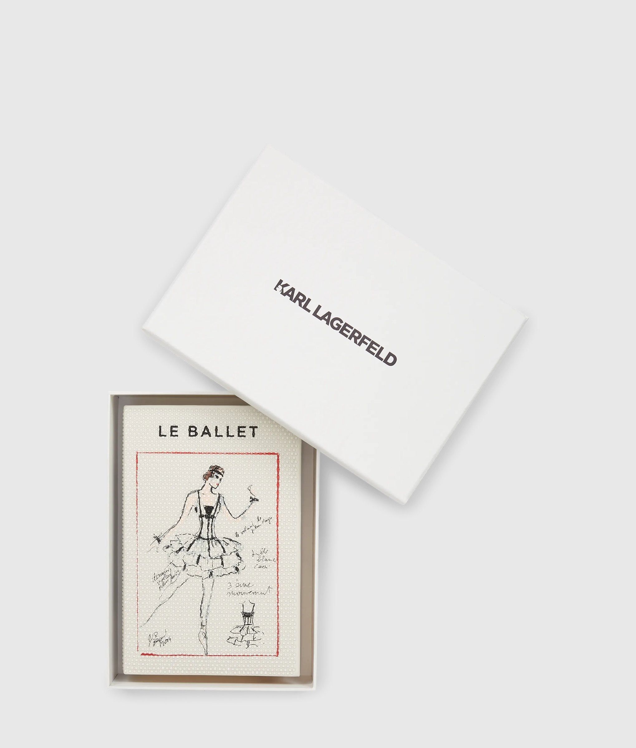 Sac Minaudière En Forme De Livre Inspiré Du Ballet K/soiree, , , Taille: One Size - Karl Lagerfeld - Modalova