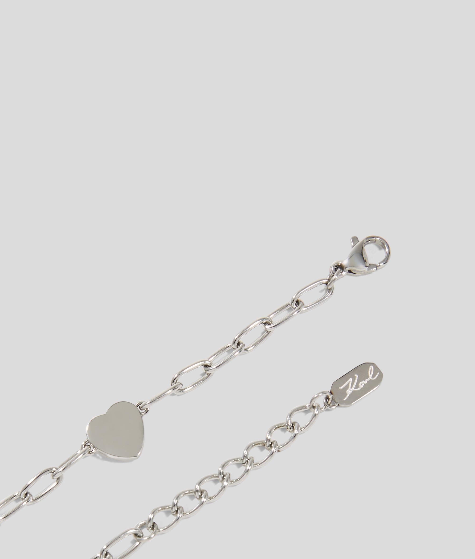 Bracelet À Breloque Choupette Pavé Ikon, , , Taille: One Size - Karl Lagerfeld - Modalova