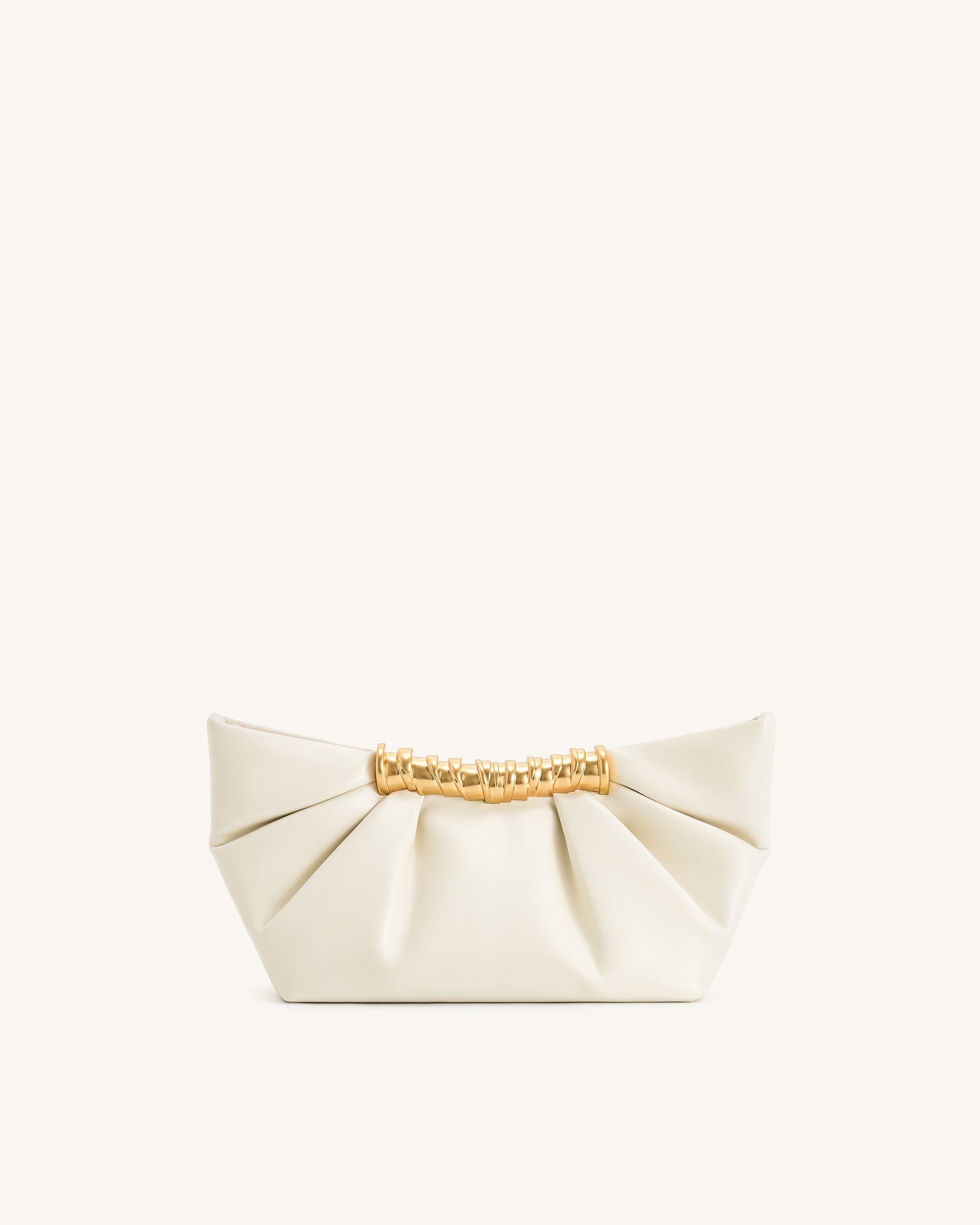 Pochette Plissée Leia - Blanche - JW PEI - Modalova