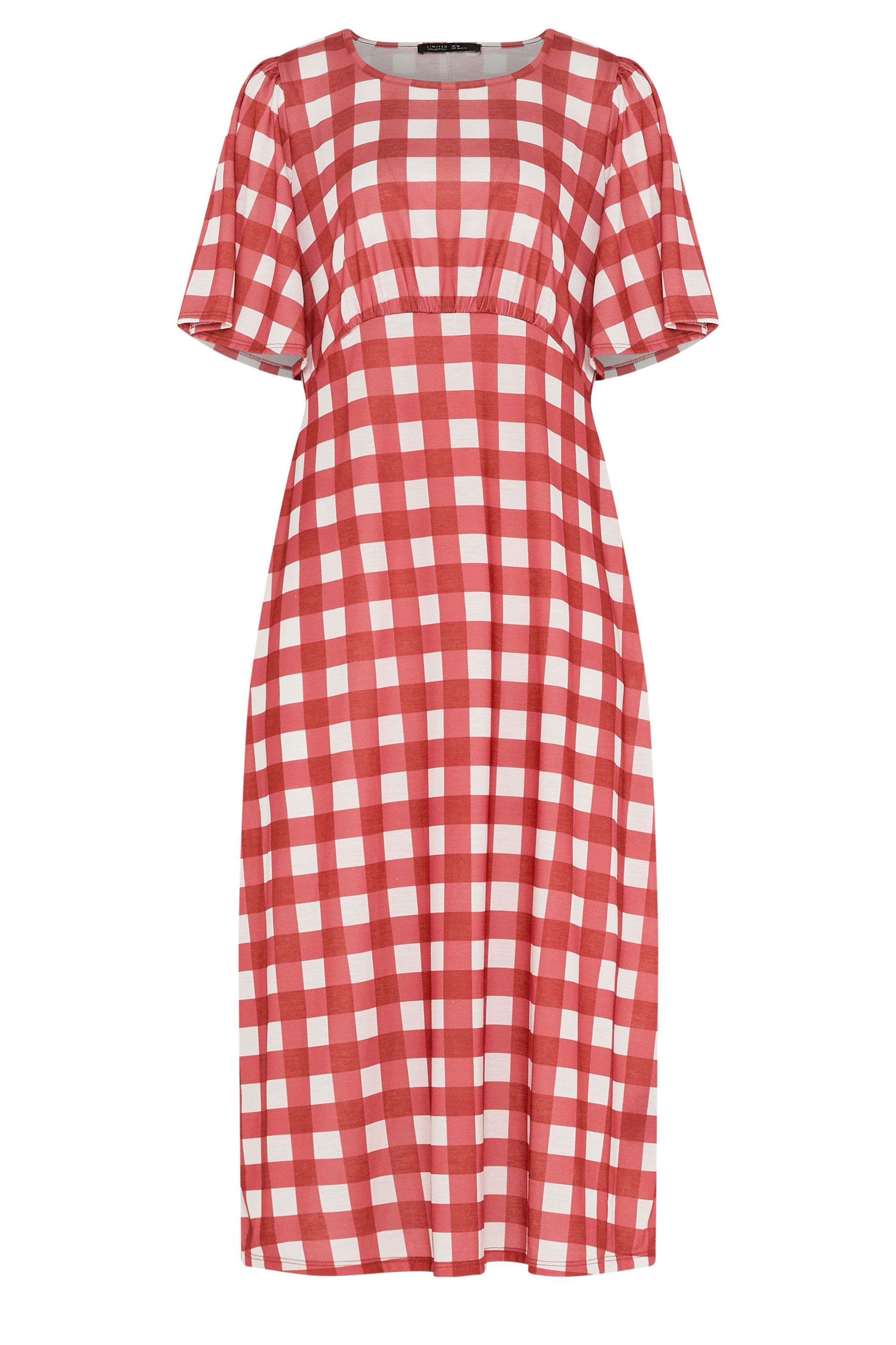 Robe Rouge À Carreaux Vichy Size 38 - Limited Collection - Modalova