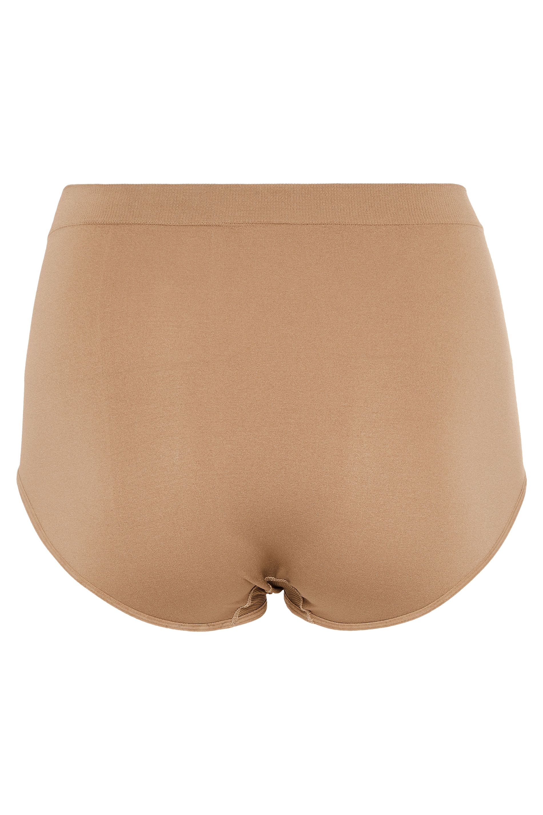 Culotte Gainante Sans Couture Marron Clairsize 54-56 - Yours - Modalova