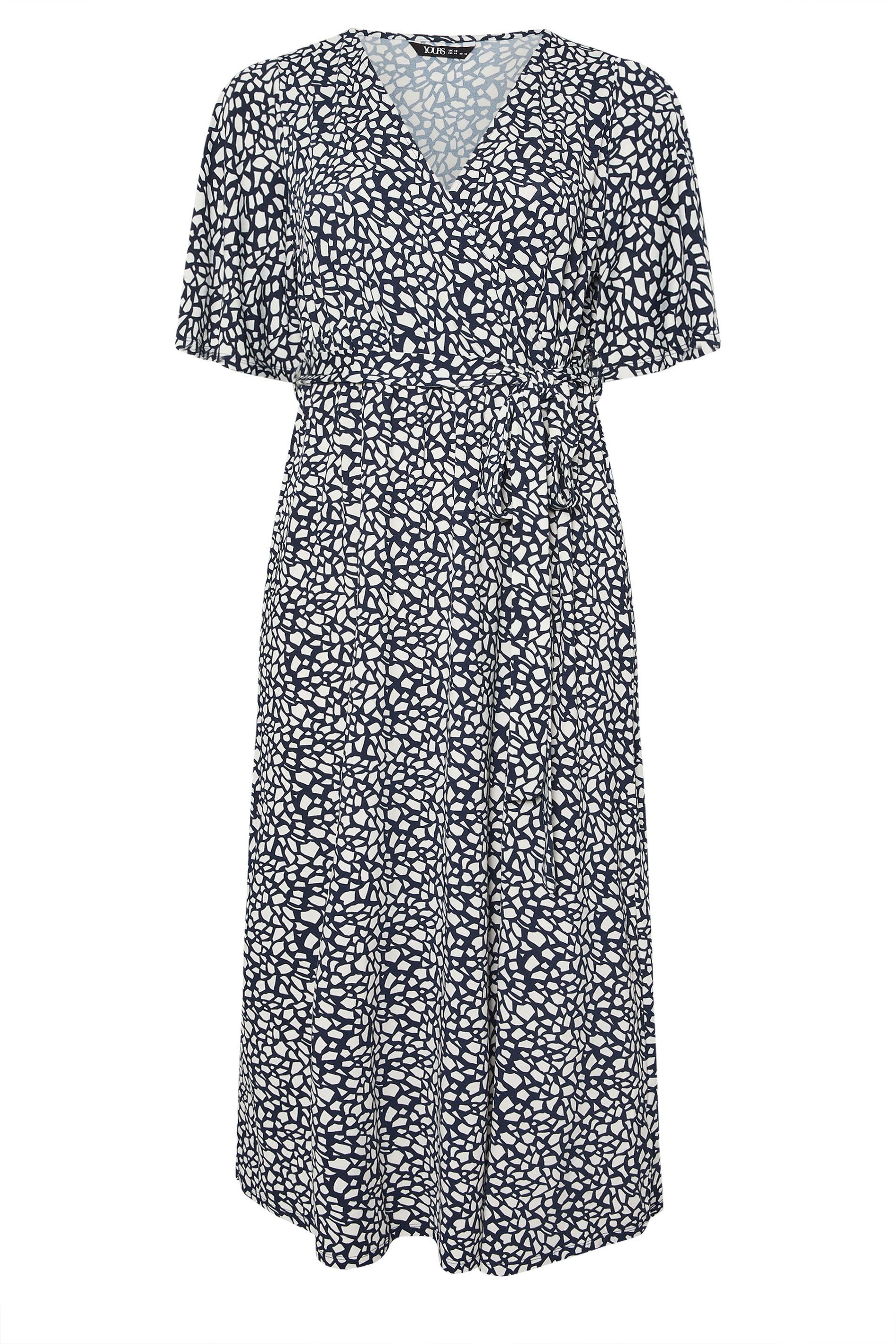 Robe Maxi Bleue Marine Cachecoeur Size 54-56 - Yours - Modalova