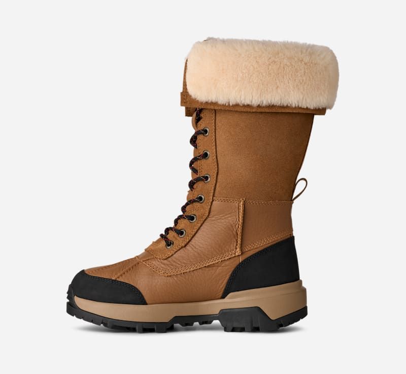Botte Adirondack Tall XXV in Brown, Taille 38, Cuir - Ugg - Modalova