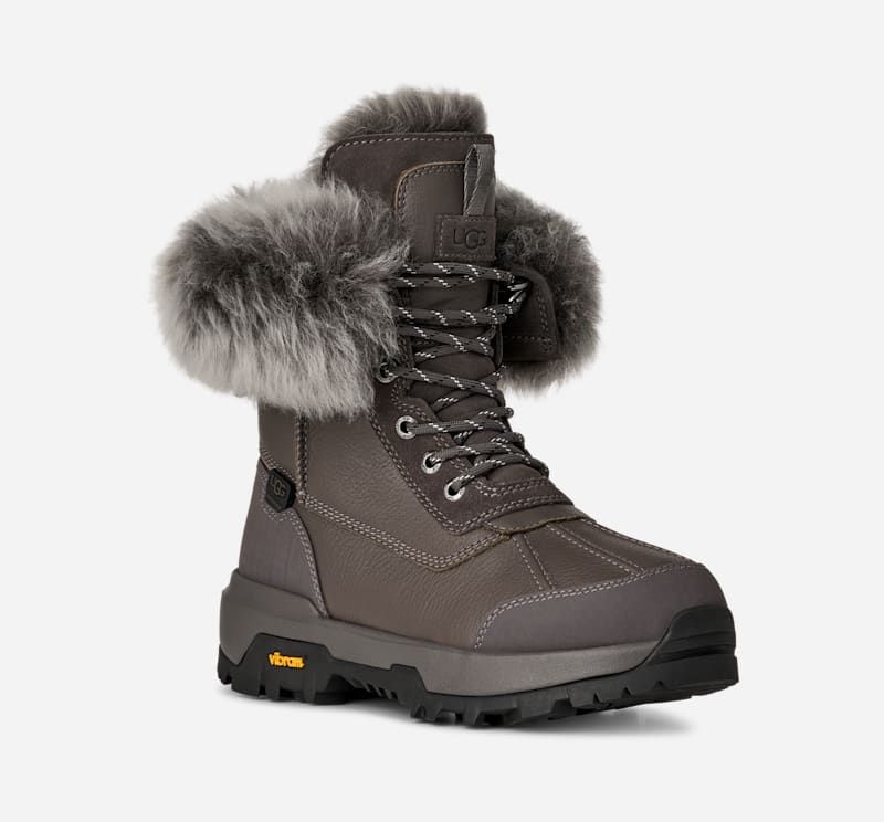 Botte Adirondack XXV Chalet in Black, Taille 38, Cuir - Ugg - Modalova