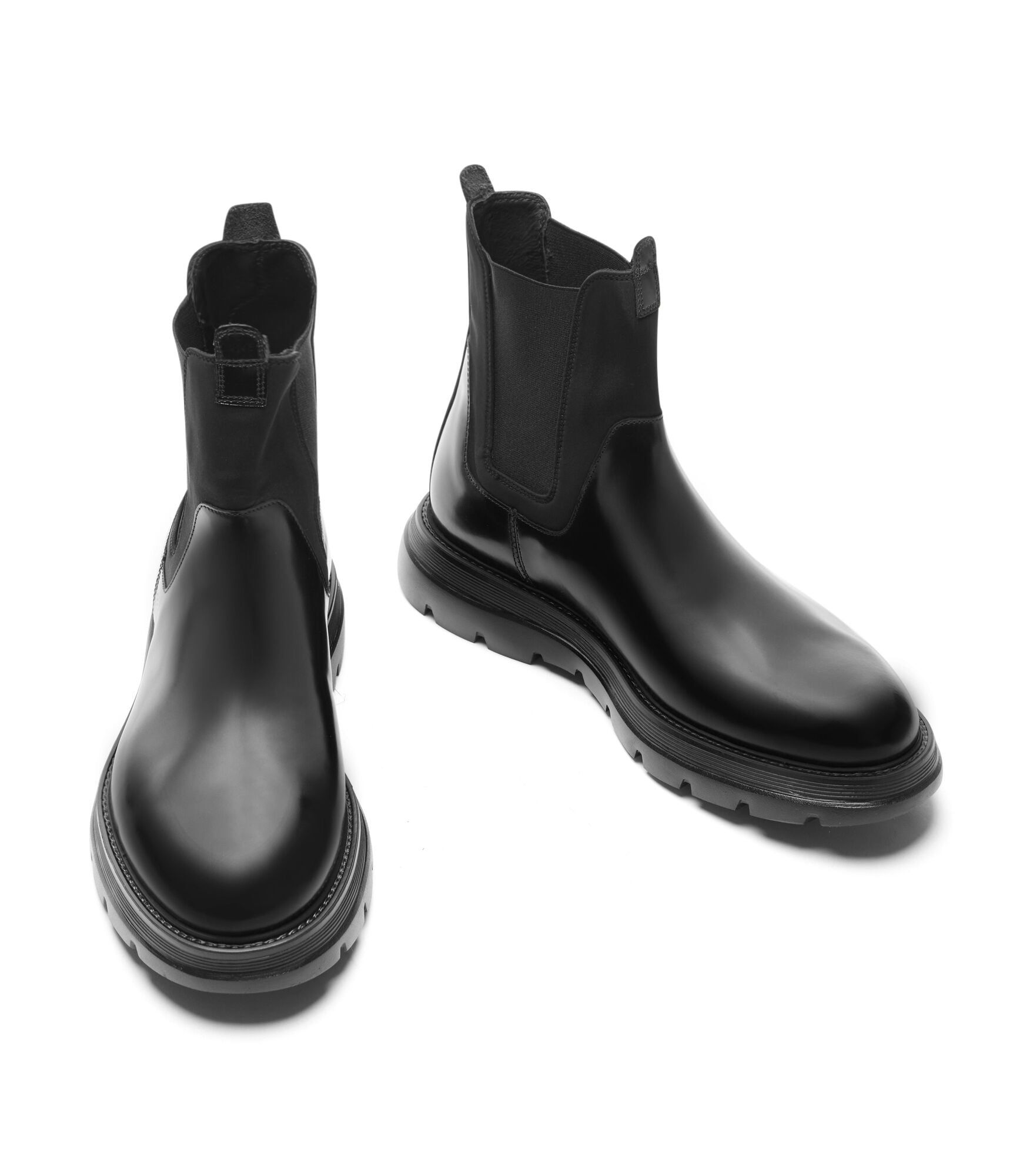 ARDEN, BOTTINES, , BRUSHED CALF/STRETCH FABRIC - Stuart Weitzman - Modalova