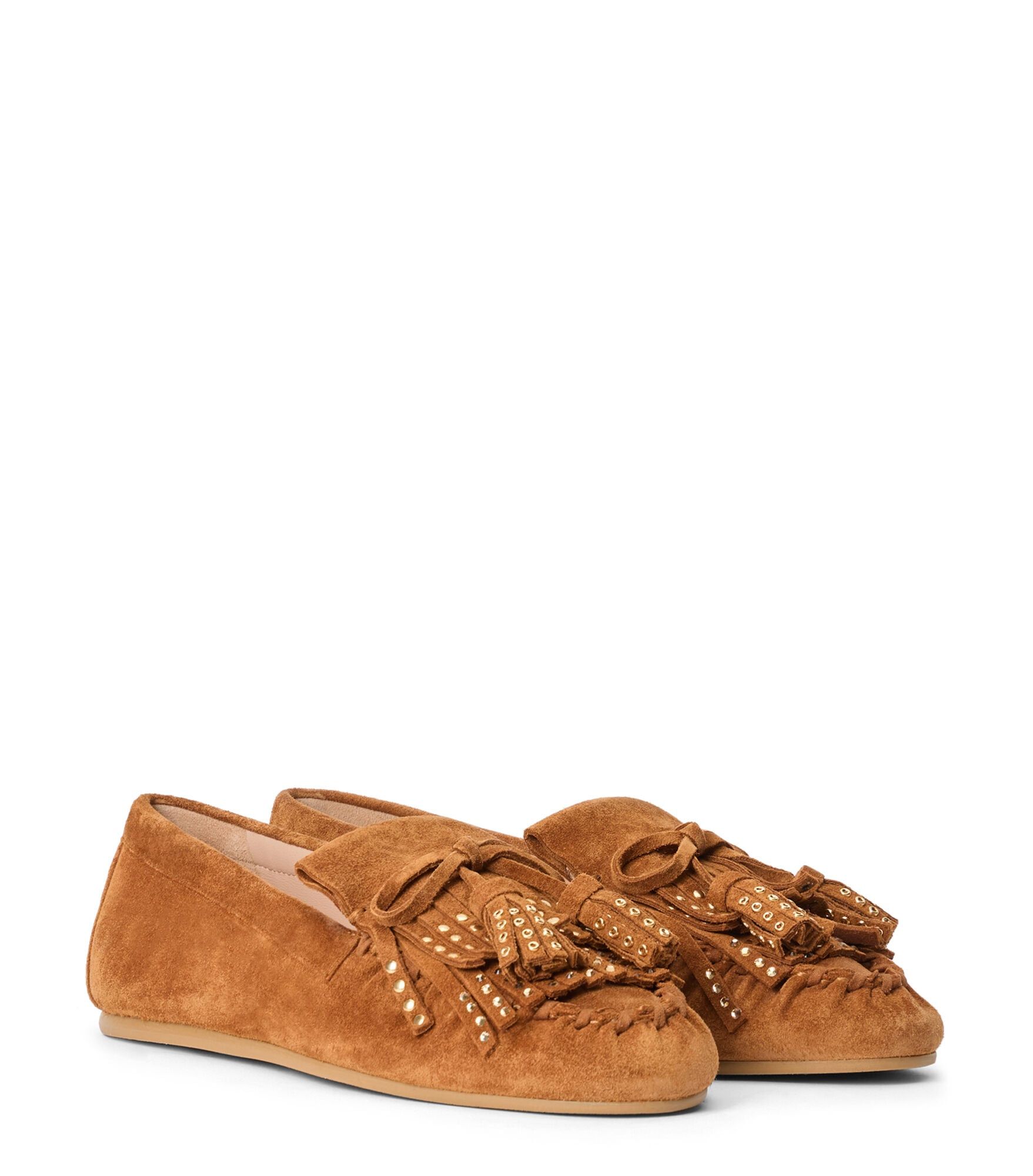 MOCASSIN BARRY, CHAUSSURES PLATES ET MOCASSINS, , DAIM SPORT - Stuart Weitzman - Modalova