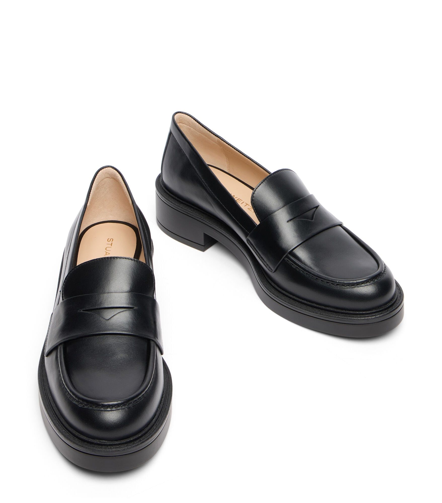 MOCASSIN CELIA LITE, CHAUSSURES PLATES ET MOCASSINS, , CUIR DE VEAU LISSE - Stuart Weitzman - Modalova