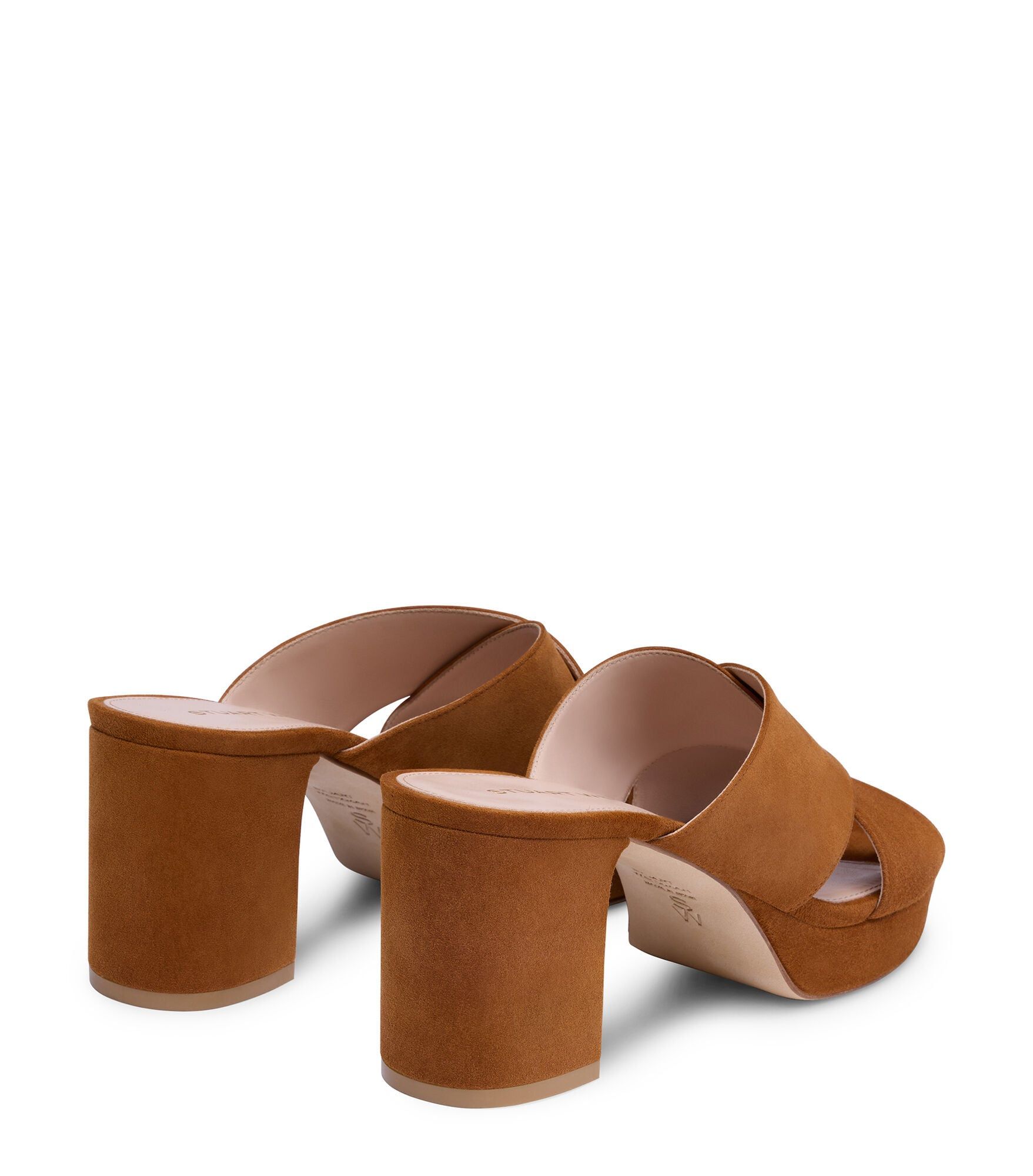 MULE PLATEFORME DAYNA, SANDALES, , DAIM - Stuart Weitzman - Modalova