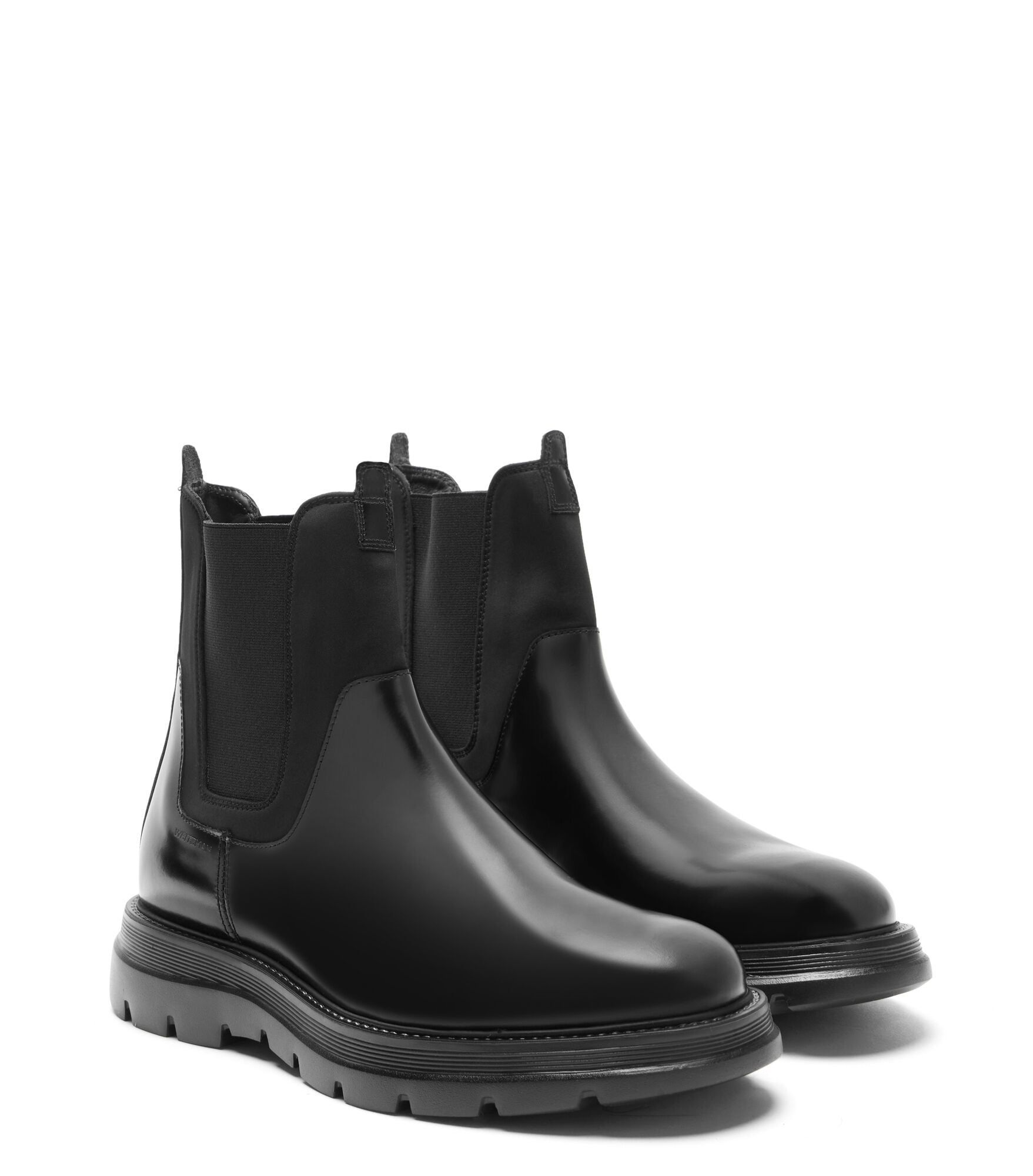 ARDEN, BOTTINES, , BRUSHED CALF/STRETCH FABRIC - Stuart Weitzman - Modalova