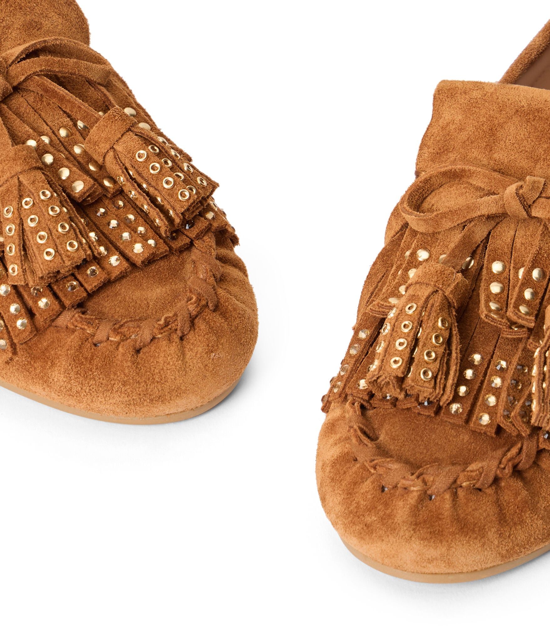 MOCASSIN BARRY, CHAUSSURES PLATES ET MOCASSINS, , DAIM SPORT - Stuart Weitzman - Modalova