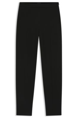 Pantalon Regular coupe fuselée en tissu stretch - Boss - Modalova