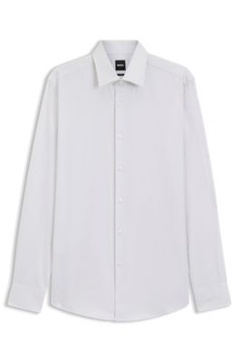 Chemise Slim en coton italien raffiné - Boss - Modalova