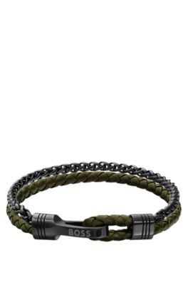 Bracelet élégant avec détails métalliques polis - Boss - Modalova