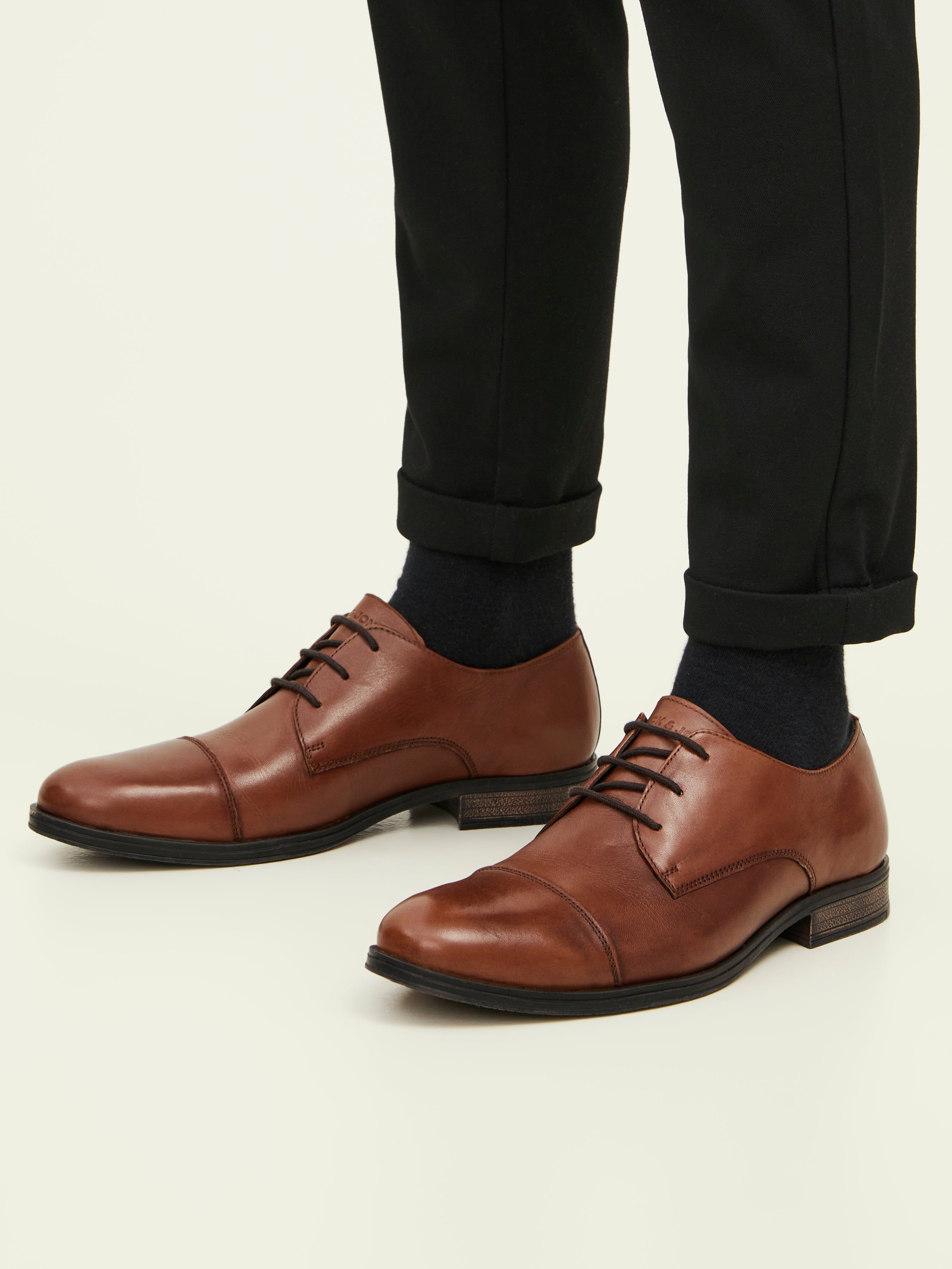 Chaussures De Ville Cuir - Jack & Jones - Modalova