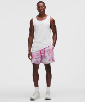 “ Short de bain DoublÃ©s â€“ 18 cm â€“ Rose/Ã‰ â€“ Taille M - lululemon - Modalova
