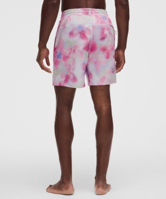“ Short de bain DoublÃ©s â€“ 18 cm â€“ Rose/Ã‰ â€“ Taille M - lululemon - Modalova