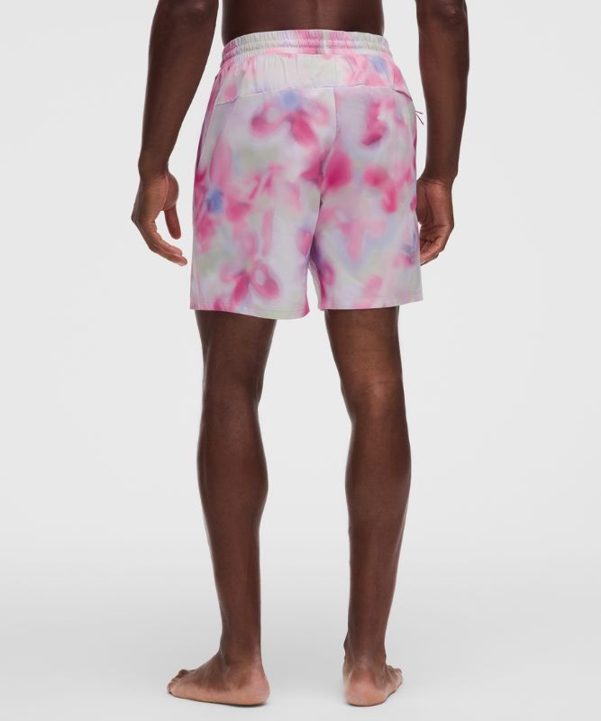 “ Short de bain DoublÃ©s â€“ 18 cm â€“ Rose/Ã‰ â€“ Taille M - lululemon - Modalova