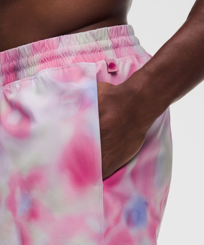 “ Short de bain DoublÃ©s â€“ 18 cm â€“ Rose/Ã‰ â€“ Taille M - lululemon - Modalova