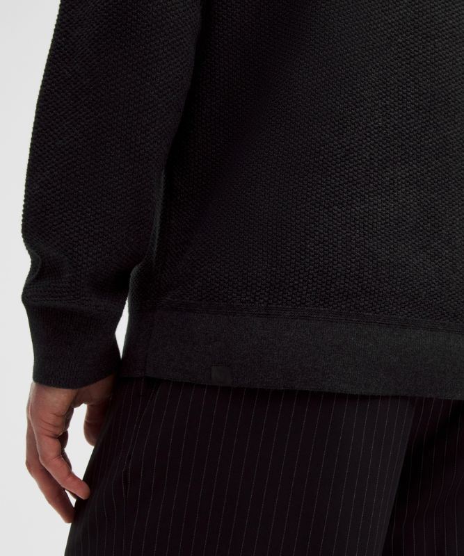 “ Pull col rond en maille texturÃ©es â€“ Noir â€“ Taille S - lululemon - Modalova