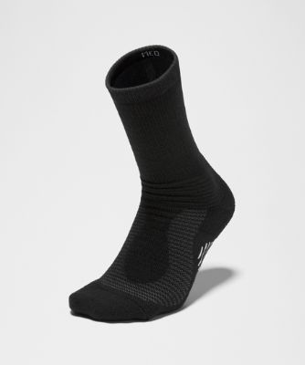 “ Chaussettes de sport unisexes â€“ mÃ©lange de laine â€“ Taille L - lululemon - Modalova