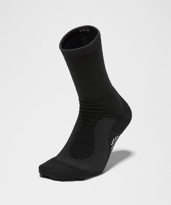 “ Chaussettes de sport unisexes â€“ mÃ©lange de laine â€“ Taille L - lululemon - Modalova
