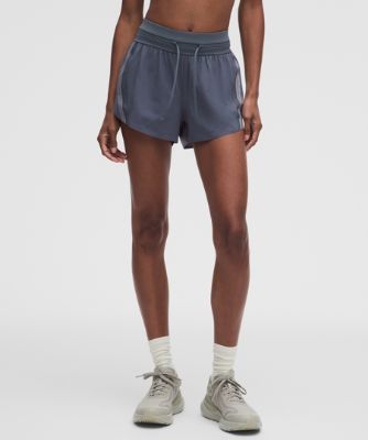 “ Short Fast and Free de course aÃ©rÃ© taille mi-hautes â€“ 8 cm â€“ Noir â€“ Taille 12 - lululemon - Modalova