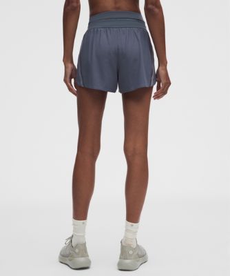 “ Short Fast and Free de course aÃ©rÃ© taille mi-hautes â€“ 8 cm â€“ Noir â€“ Taille 12 - lululemon - Modalova