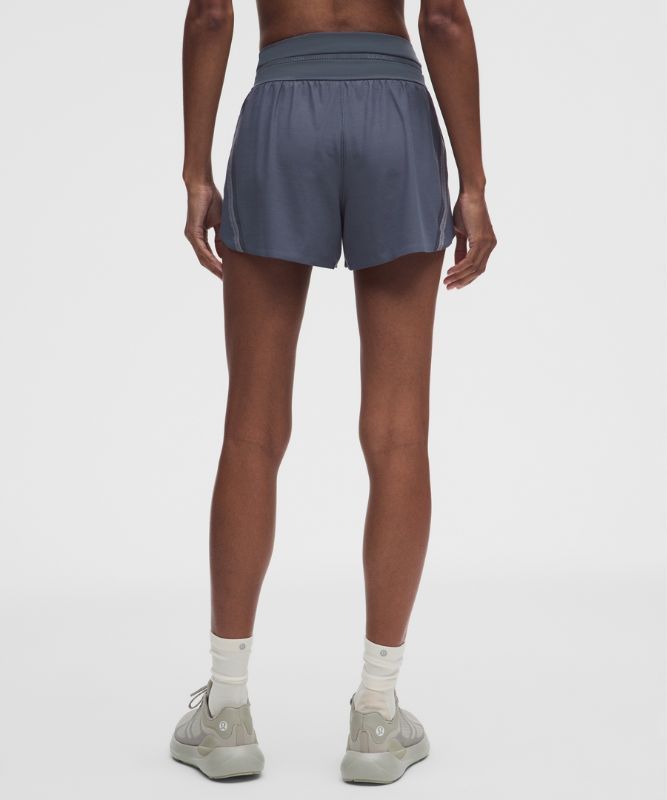 “ Short Fast and Free de course aÃ©rÃ© taille mi-hautes â€“ 8 cm â€“ Noir â€“ Taille 12 - lululemon - Modalova