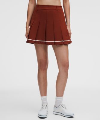 “ Jupe de golf trapÃ¨ze taille haute Ã  plis creuxs â€“ Taille 27 - lululemon - Modalova